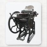 letterpress 1888 mousepad