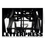 letterpress card
