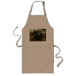 letterpress in studio grunge long apron
