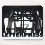 letterpress mousepad