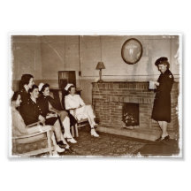 Letters From Home British Nurses WWII Art Photo