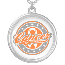 Leukaemia Cancer Survivor Sporty Swash Pendant