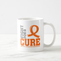 Leukaemia Fight For A Cure (UK Version) Mugs