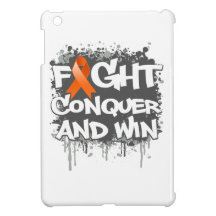 Leukemia Fight Conquer and Win Cover For The iPad Mini