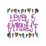 Level 5 Gymnast Postcard