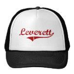 Leverett Massachusetts Classic Design Trucker Hat