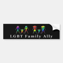 LGBT Family Ally Bumper Sticker