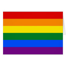 LGBT Gay Pride Rainbow Flag Cards