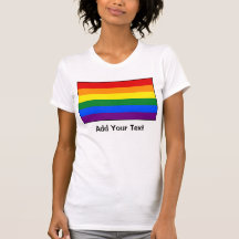 LGBT Gay Pride Rainbow Flag Tees