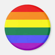 LGBT Rainbow Flag Refrigerator Magnets