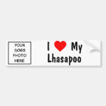 Lhasapoo Bumper Sticker