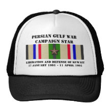 Liberation & Defence Of Kuwait CAMPAIGN Trucker Hat
