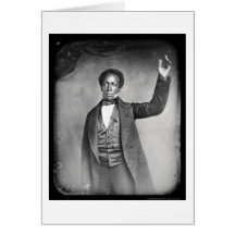 Liberian Ed J Roye Daguerreotype 1856 Card