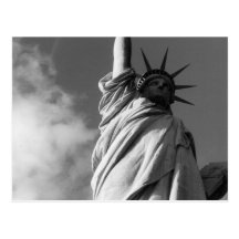 liberty black & white postcards