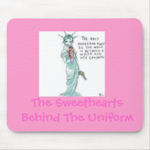 Liberty, The Sweethearts Behind The Uniform Mouse Mat