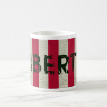 Liberty with Flag Mugs