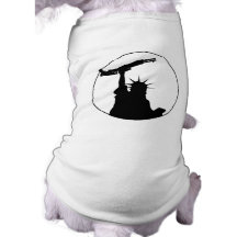 Liberty with Shotgun Pet Tshirt