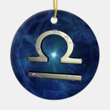 Libra Christmas Ornaments