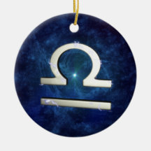 Libra Christmas Tree Ornaments