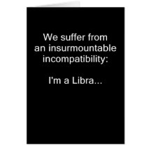 Libra Incompatibility Card