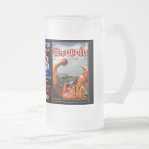 Libra Scorpio cusp astrology tall glass Mug