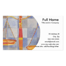 Libra Zodiac Business Card Templates