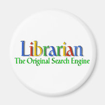 Librarian Original Search Engine Magnet