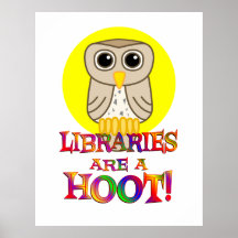 Libraries are a Hoot Print