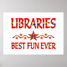 Libraries Best Fun Posters