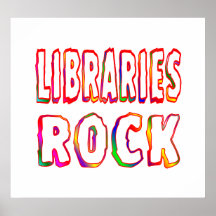 Libraries Rock Posters