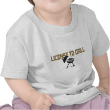 License To Grill T Shirt