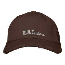 Lid, Ya-Ya Dutchess Embroidered Hat