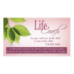 Life Coach I Personal Goals Spiritual Counseling Business Card Template