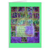 Life Collage Greeting Card