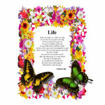 Life - Flower Garden 4X6 Photo Cutouts