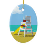 Life Guard Stand Ornaments