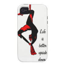 Life is better upside down phone cover iPhone 4/4S cover
