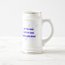 Life is Cool Stein Coffee Mug