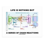 Life Is Nothing But A Series Of Chain Reactions Post Card