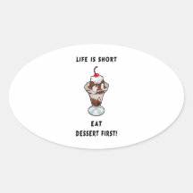 Life Is Short Sticker