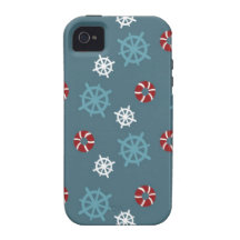 Life Ring and Helm Print Vibe iPhone 4 Case