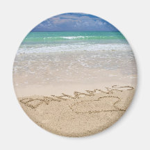 Life’s a beach fridge magnet