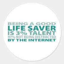 Life Saver 3% Talent Stickers