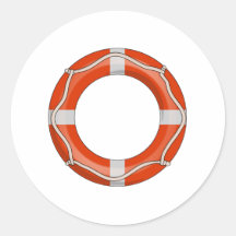 Life Saver Personal Flotation Device Stickers