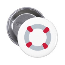 Life saver pinback buttons