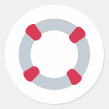 Life saver sticker