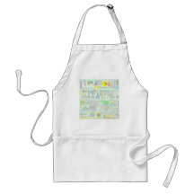 LIFE THE UNIVERSE AND COMPLEXITY CHART APRON