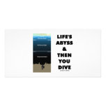 Life's Abyss And Then You Dive (Pelagic Zone) Photo Card
