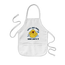 Life's Ducky 1st Birthday Aprons