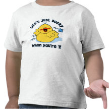 Life's Ducky 1st Birthday Tshirt